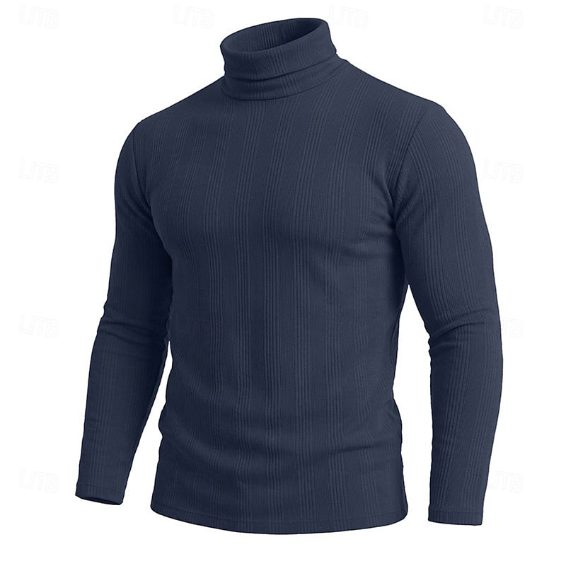 Conrad | Texturerad Turtleneck Topp