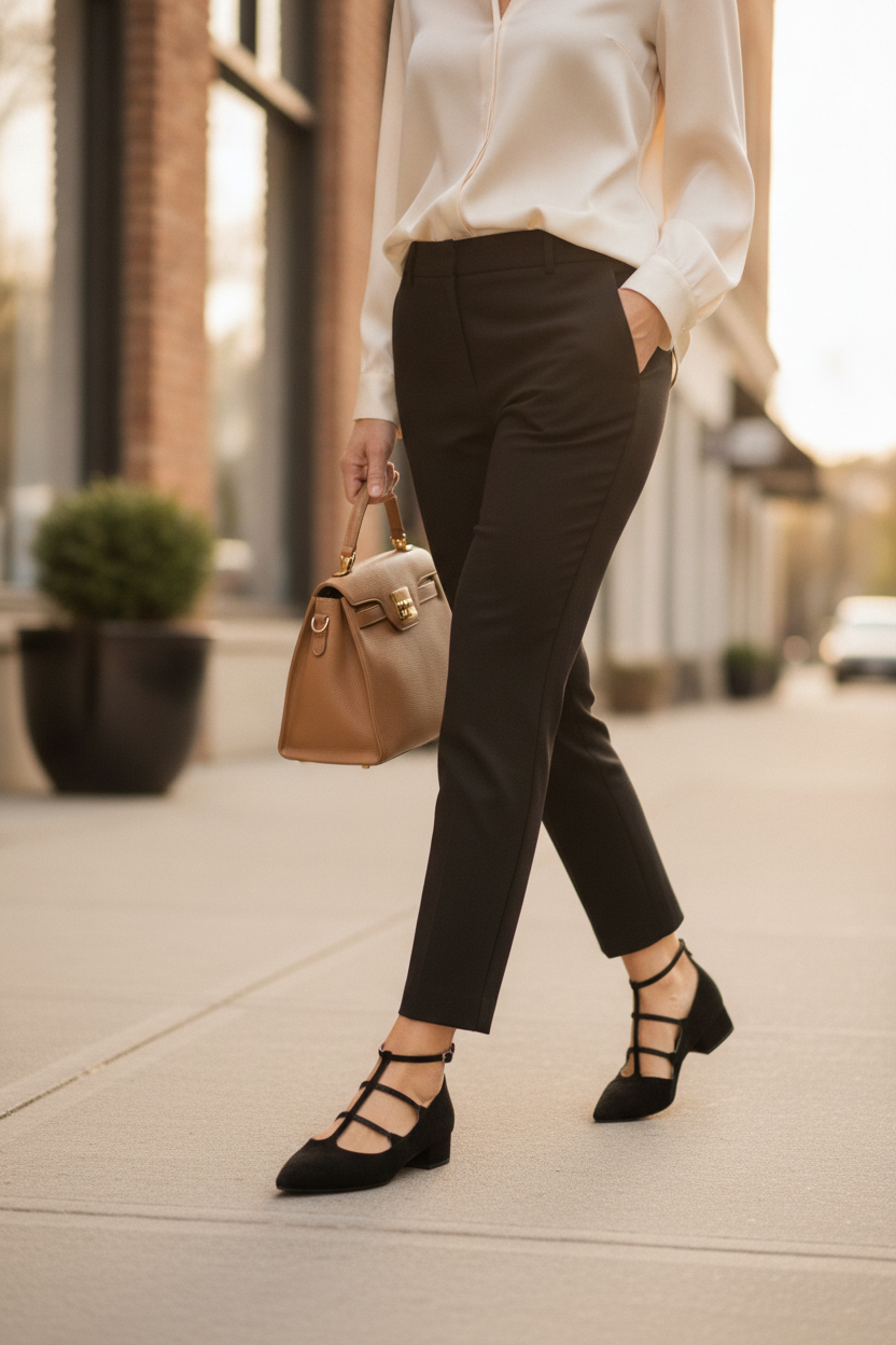 Sorelle | Klassiska Nude Blockklack Pumps