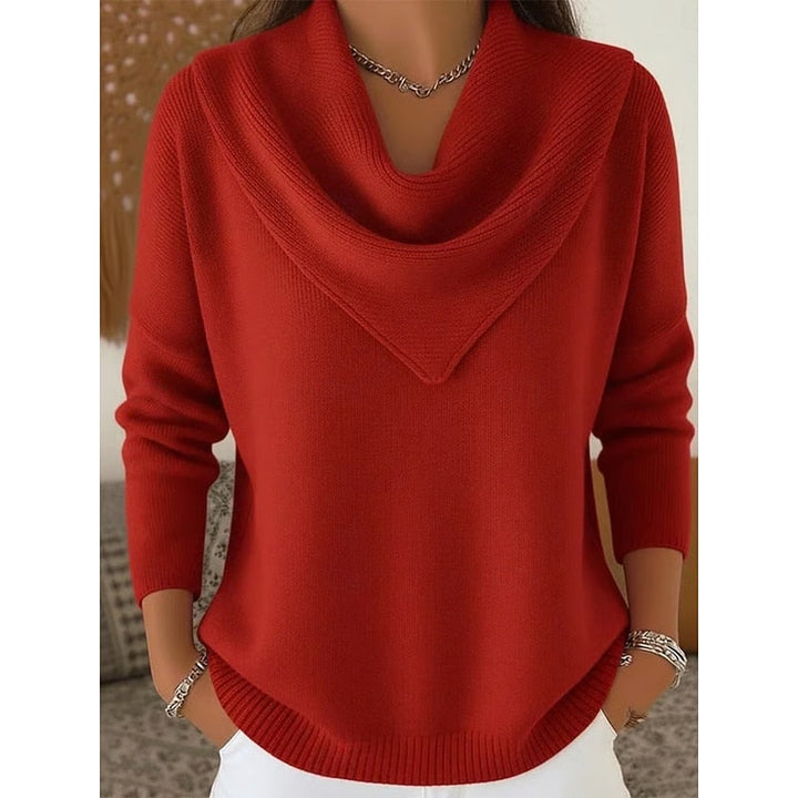 Ottilie | Draperad Cowl-Neck Jumper