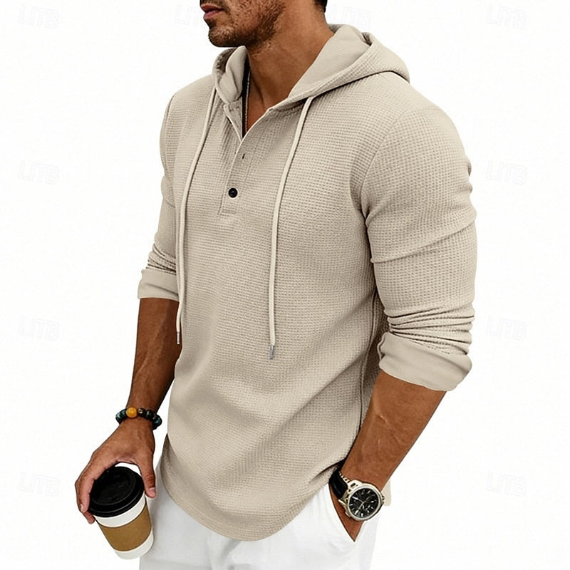 Malcolm | Avslappnad Dragkedja Hoodie