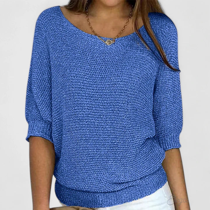 Rosamund | Avslappnad Batwing Tröja