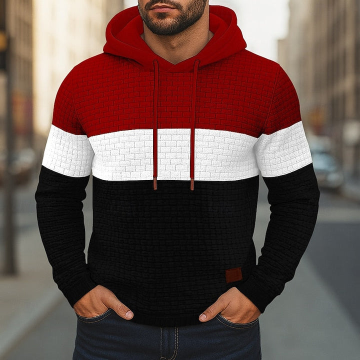 Emory | Färgglad Hooded Pullover Hoodie