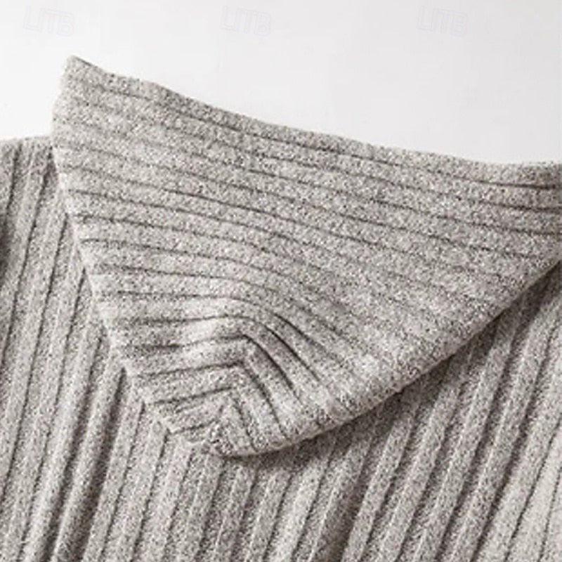 Hartley | Kabelstickad Huva Cardigan
