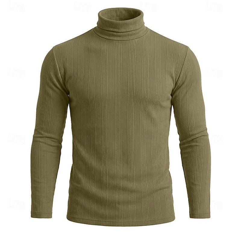 Conrad | Texturerad Turtleneck Topp