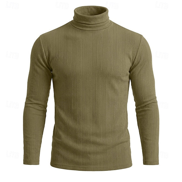 Conrad | Texturerad Turtleneck Topp