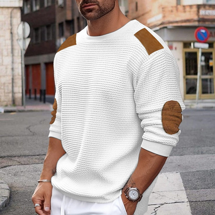 Reid | Texturerad Crew Neck Tröja