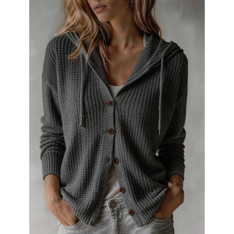 Sadie | Huva Texturerad Kofta
