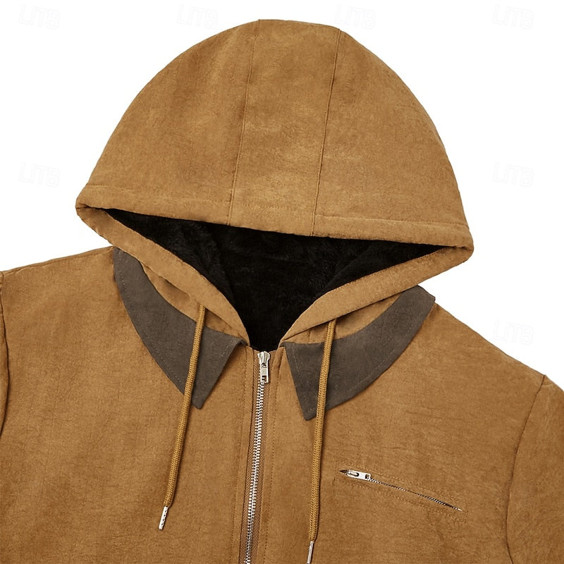 Bennet | Fleece-fodrad Huva Zip Jacka
