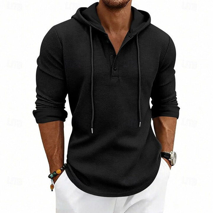 Malcolm | Avslappnad Dragkedja Hoodie