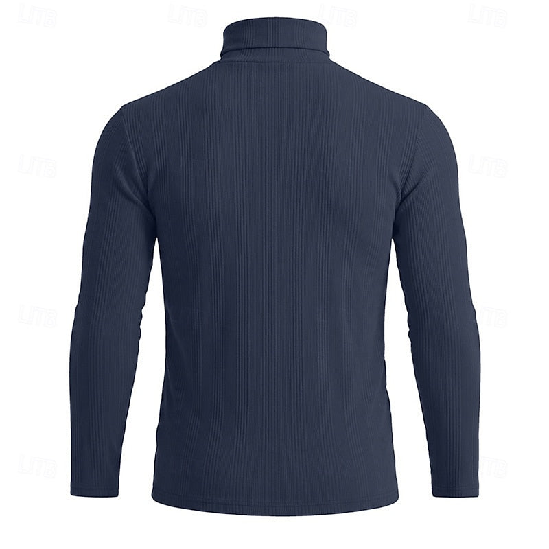 Conrad | Texturerad Turtleneck Topp