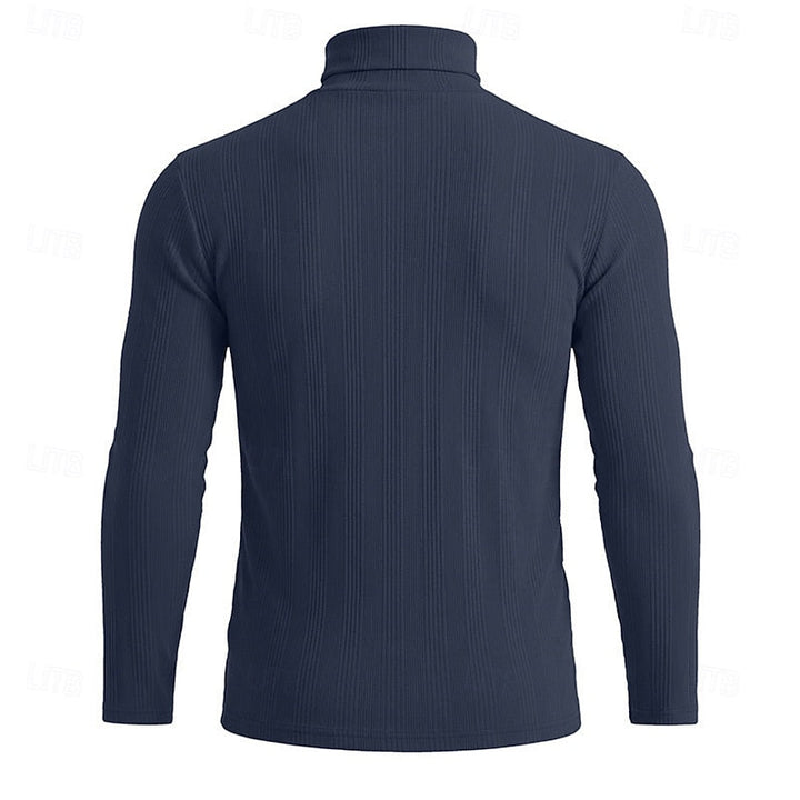 Conrad | Texturerad Turtleneck Topp