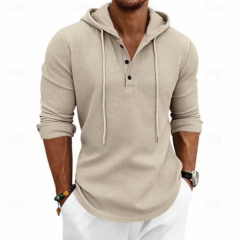 Malcolm | Avslappnad Dragkedja Hoodie