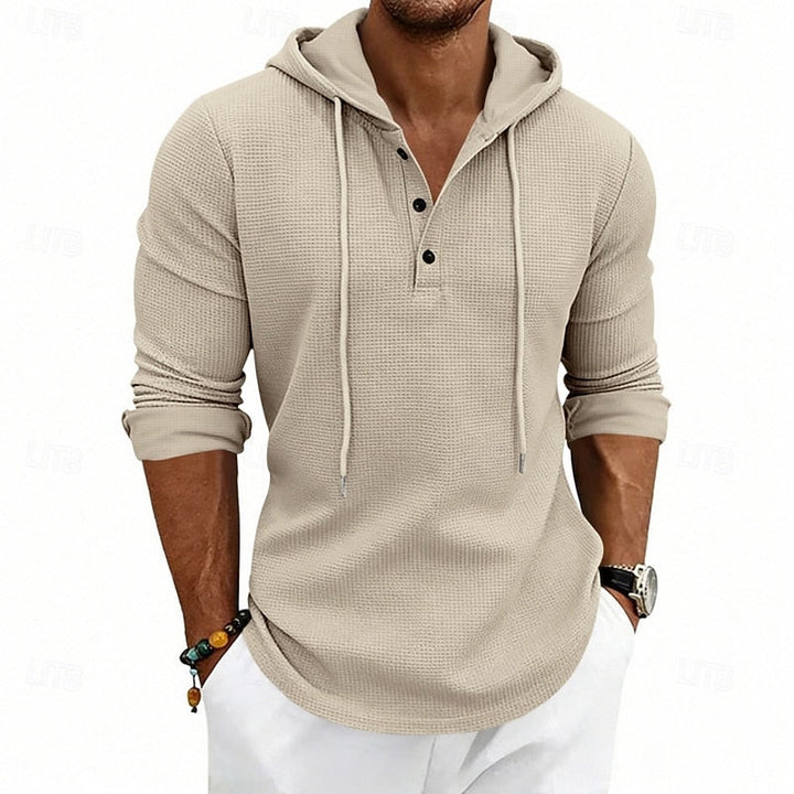 Malcolm | Avslappnad Dragkedja Hoodie