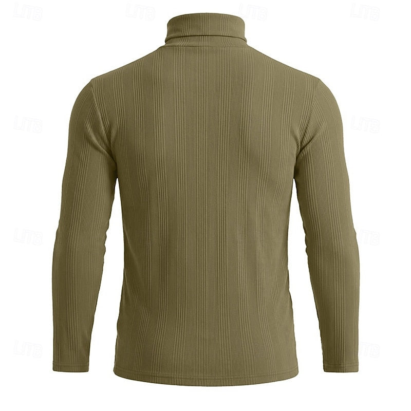 Conrad | Texturerad Turtleneck Topp