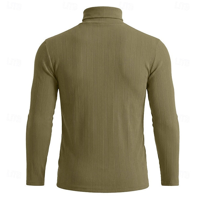 Conrad | Texturerad Turtleneck Topp
