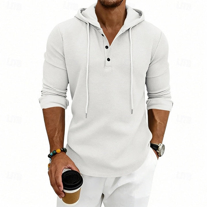 Malcolm | Avslappnad Dragkedja Hoodie